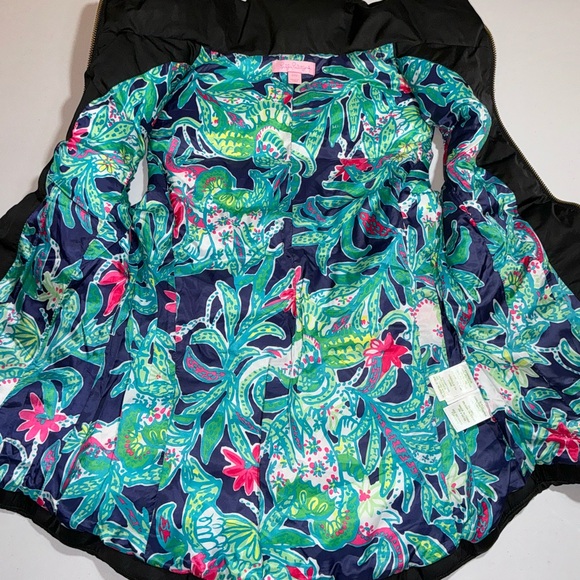Lilly Pulitzer NWT Syd Vest Black $198 Size XXS - Picture 4 of 13